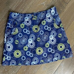 Cutter and Buck Annika skort, size 8, fun design